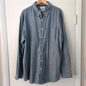 Croft And Barrow Easy Care Blue Green Dress Shirt